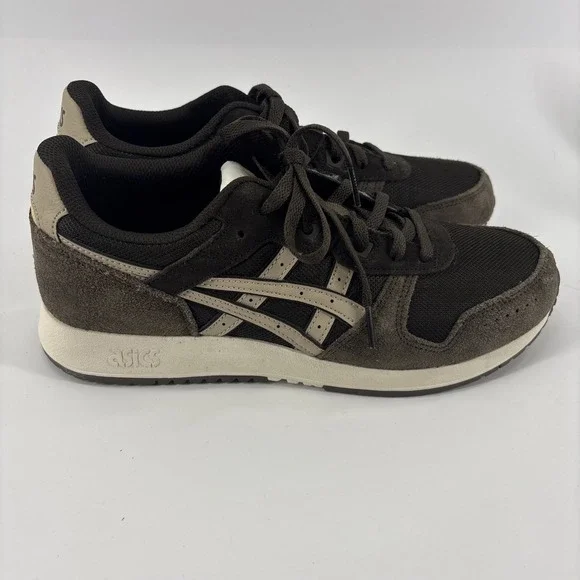 ASICS Lyte Classic Women's Ortholite Sneakers Sz 8.5 Black/Gravel 90's Inspired - Picture 4 of 8